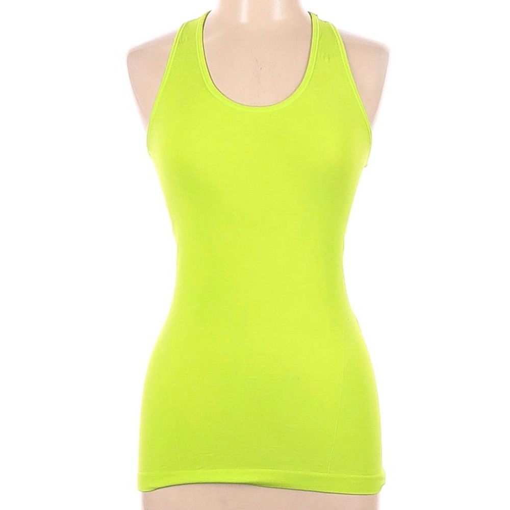Sweaty Betty Active Tank MEDIUM dayglow neon yellow/green